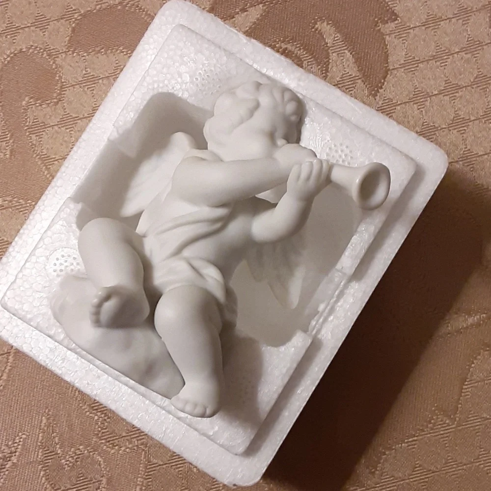 Avon Nativity Collectibles The Cherub Porcelain Figurine